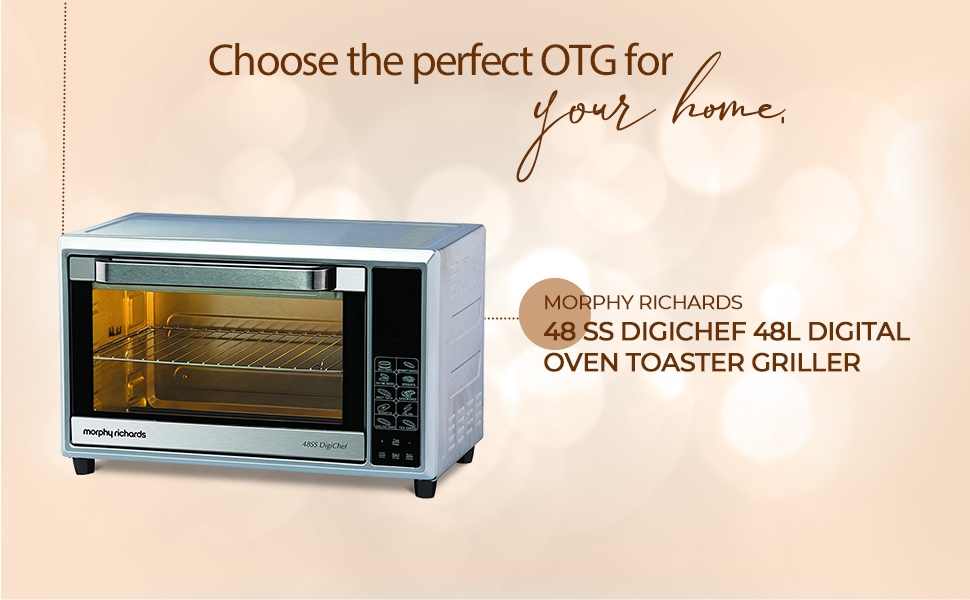 Morphy Richards 60 Litres Oven Toaster Grillers with Glass Door, 2000W